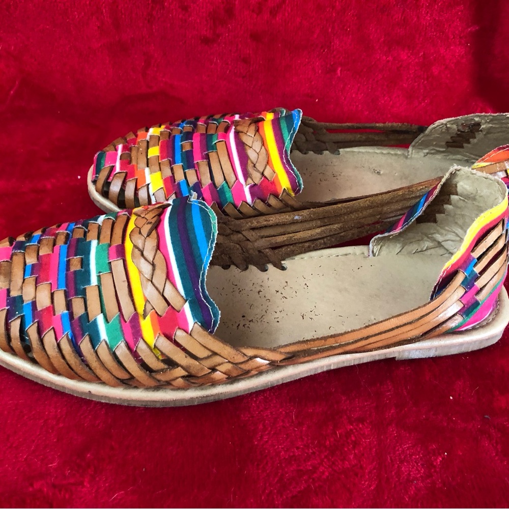Colorful huaraches